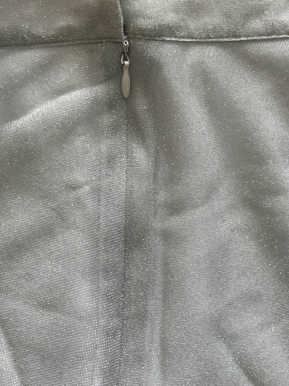 Silver Two Layered Skirt - Picture 5 of 15